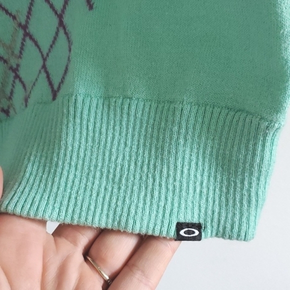 Vintage Sweater Vest Oakley 90's mint size small - Picture 4 of 6